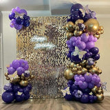 165Pcs Christmas Balloon Arch Garland Kit with Xmas Red White Green Gold Latex Balloons Gift Box Candy Cane Star Foil Balloons Arch Kit for Christmas New Year Party Birthday Party Decorations