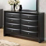 Glory Furniture Marilla 8 Drawer Dresser in Black – G1500-D